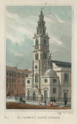St Clement Danes on the Strand