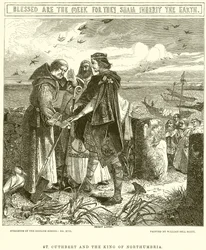 St. Cuthbert and the King of Northumbria