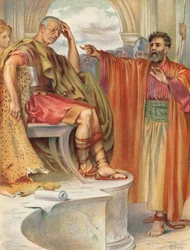 St Paul before Agrippa, Acts, XXVI