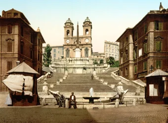 Sta. Trinita dei Monti, Rome