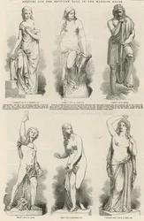 Statues for the Egyptian Hall in the Mansion House