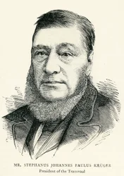 Stephanus Johannes Paulus Kruger (1825-1904) Illustration for The Graphic