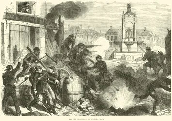 Street Fighting at Chateaudun, October 1870