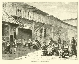 Street Scene in Canton
