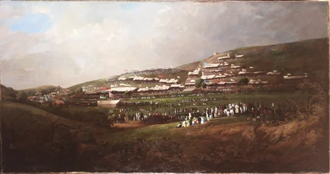 Sunderland, Races at Tunstall Hope, c.1835-40