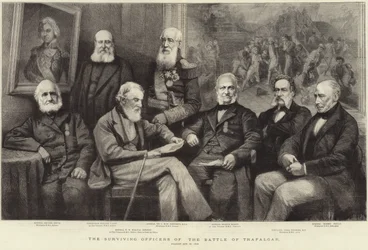 Surviving Officers of the Battle of Trafalgar