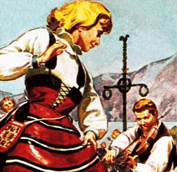 Swedish Girl Dancing