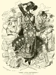 Sweet Little Buttercup; Or, Art-Embroidery