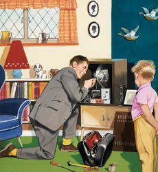 Television Repair Man