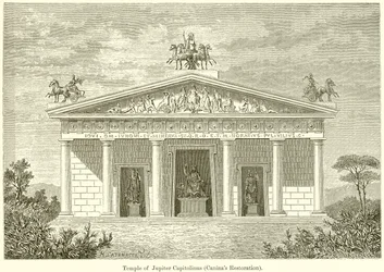 Temple of Jupiter Capitolinus (Caninas Restoration)
