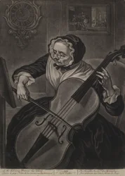 The Aged Trifler, c.1750