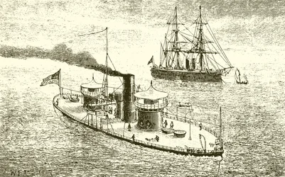 The American Twin-Turreted Warship Miantonoma and Ironclad