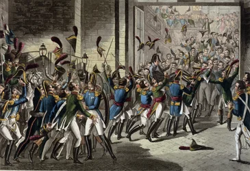 The Arrival of Napoleon (1769-1821) at the Tuileries on 20th March 1815