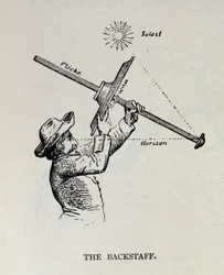 The Backstaff, from The Narrative and Critical History of America, Edited by Justin Winsor