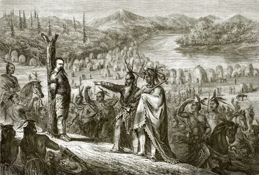 The Baron de Wagon at the War-Post