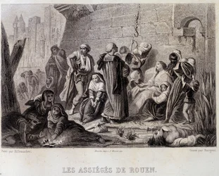 The Besieged of Rouen (engraving)