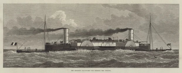 The Bessemer Saloon-Ship for crossing the Channel