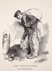 The Bone-Grubber, after a daguerreotype by Richard Beard, illustration from London Labour and London Poor by Henry Mayhew, pub. 1862