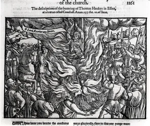 The Burning of Thomas Haukes, 10 June 1555, from 