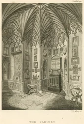 The Cabinet at Strawberry Hill, Twickenham, London