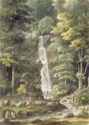 The Cascade Waterfall at Hestercombe Gardens