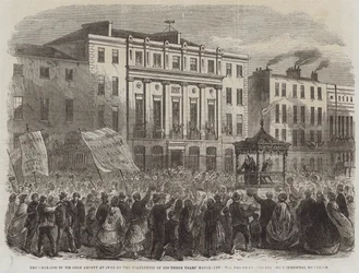The Chairing of Sir John Arnott at Cork on the Completion of his Three Years