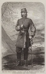 The Civil War in America, Colonel of the 4th Regiment European Brigade of the Confederate Army