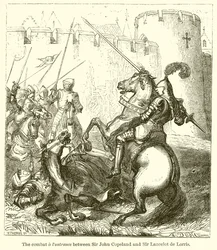 The Combat & Foutrance between Sir John Copeland and Sir Lancelot de Lorris