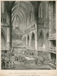 The Coronation of Queen Victoria in Westminster Abbey, 28 June 1838