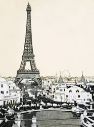 The Eiffel Tower Dominates the Paris Skyline