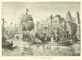 The Festival of Ganesha, Benares