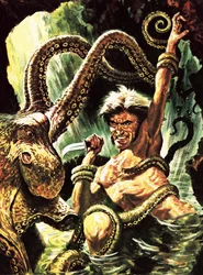 The Fight with the Devil Fish