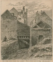 The Fleet Ditch near West Street