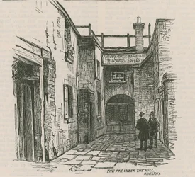 The Fox Under the Hill, Adelphi, London