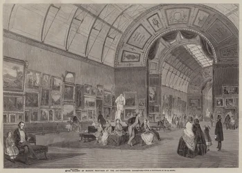 The Gallery of Modern Paintings at the Art-Treasures Exhibition