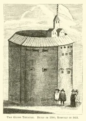 The Globe Theatre, Built in 1594; Rebuilt in 1613