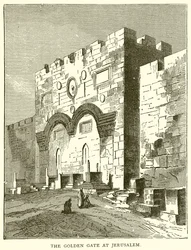 The Golden Gate at Jerusalem