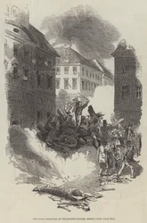 The Great Barricade in the Breiten-Strasse, Berlin
