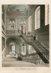 The Hall and Stair Case, British Museum