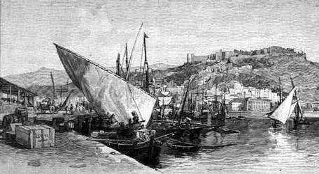 The Harbour, Malaga, Spain, from 