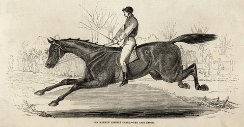 The Harrow Steeple Chase: The Last Brook, from 