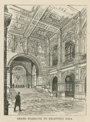The Imperial Institute: Grand Staircase to Reception Hall