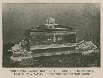 The Imperial Institute: The silver casket