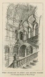 The Imperial Institute: West Staircase to First and Second Floors