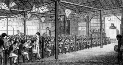 The Interior of the Royal Free School, Borough Road