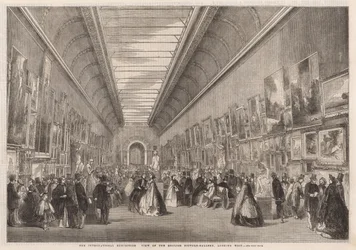 View of the English picture gallery