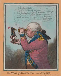 The King of Brobdingnag, and Gulliver