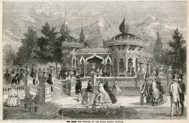 The Kiosk and Terrace at the Royal Surrey Gardens