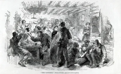 The Kitchen, Fox-Court Grays Inn Lane, 1851