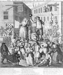The Lamentable Fall of Madame Geneva, 1736